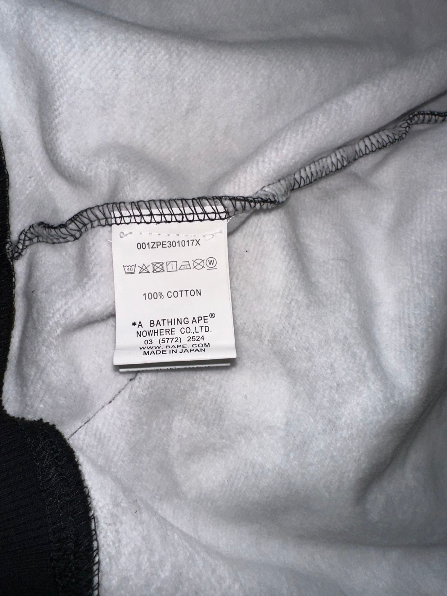 BAPE Gray Camo Glow In The Dark Shark Full Zip Hoodie